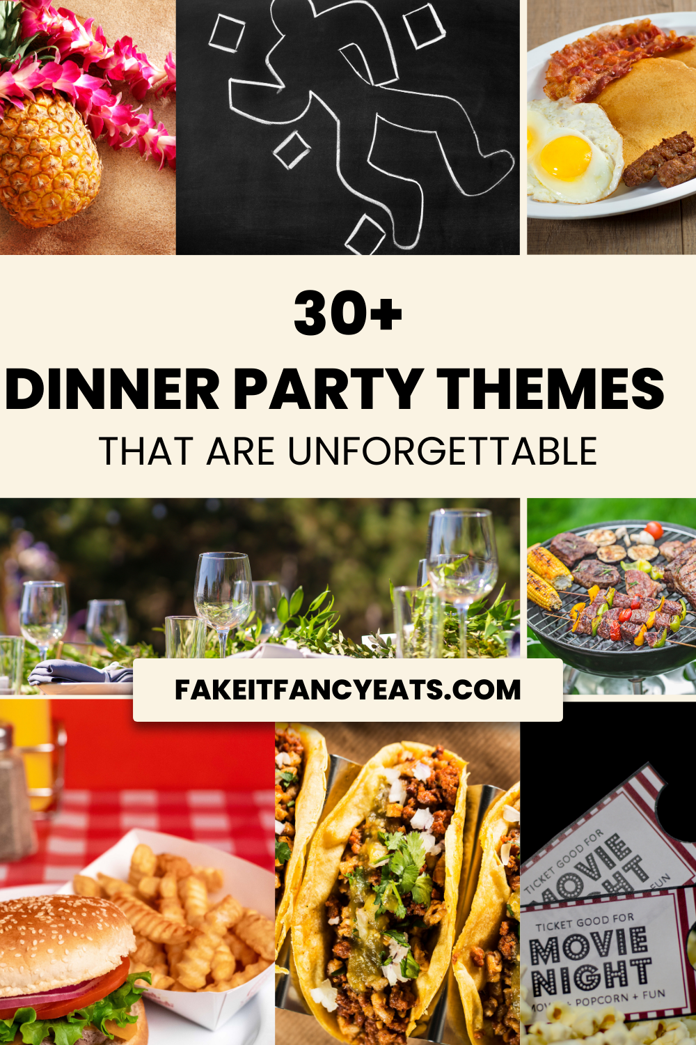 Dinner party menu ideas