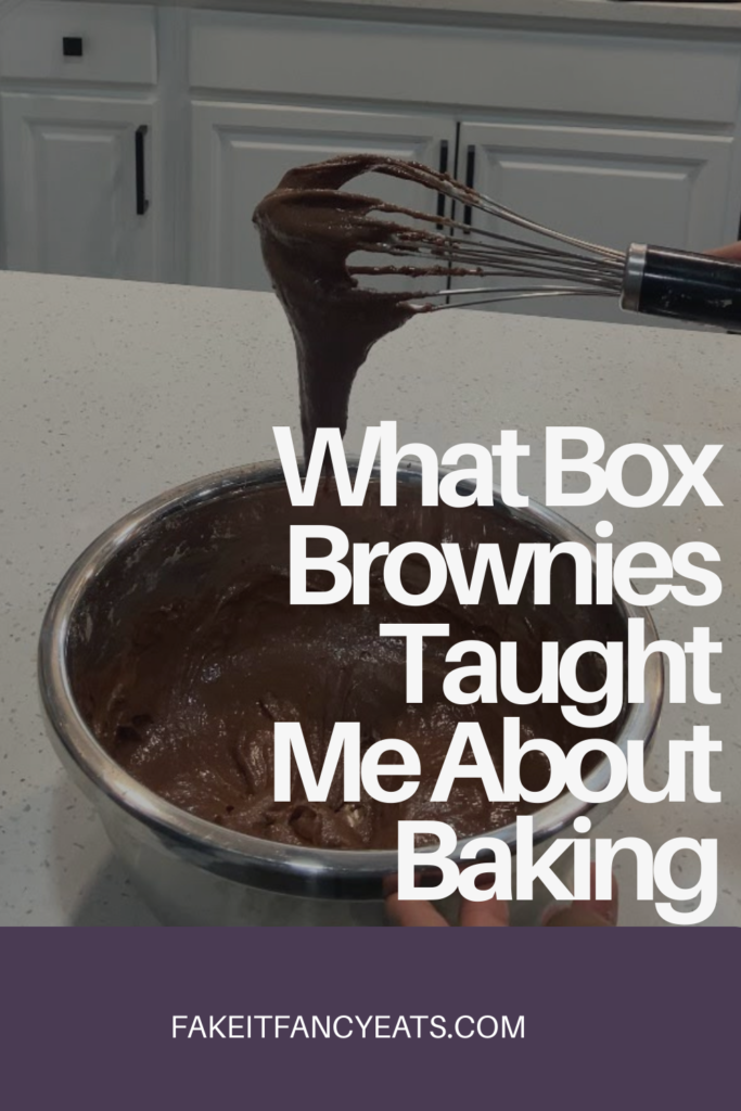 What Boxed Brownies Taught Me About Baking